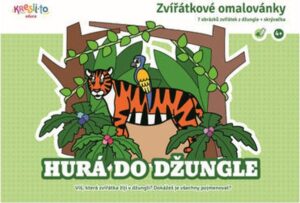 Zvířátkové omalovánky - Hurá do džungle