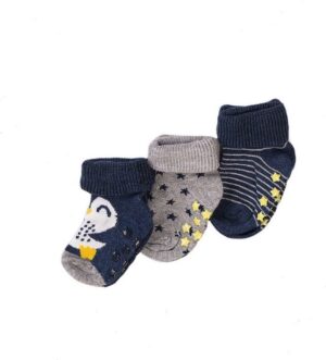 Ponožky chlapecké s protiskluzem 3pack