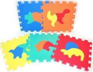 Měkké puzzle bloky DINO 30 cm