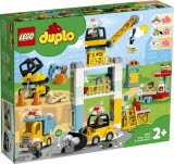 LEGO DUPLO 10933 Town Stavba s věžovým jeřábem