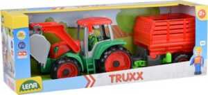 Lena Truxx Traktor s přívěsem na seno