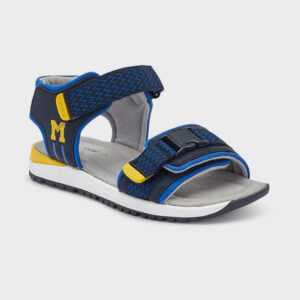 Sandále kožené M žluto-modré MINI Mayoral velikost: 33