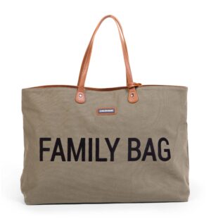 Cestovní taška Family Bag - Canvas Khaki CHILDHOME